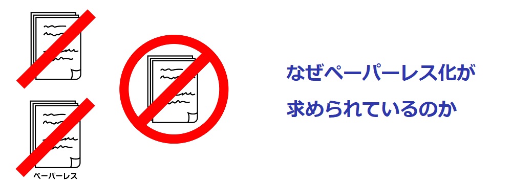 なぜペーパーレス化が求められているのか